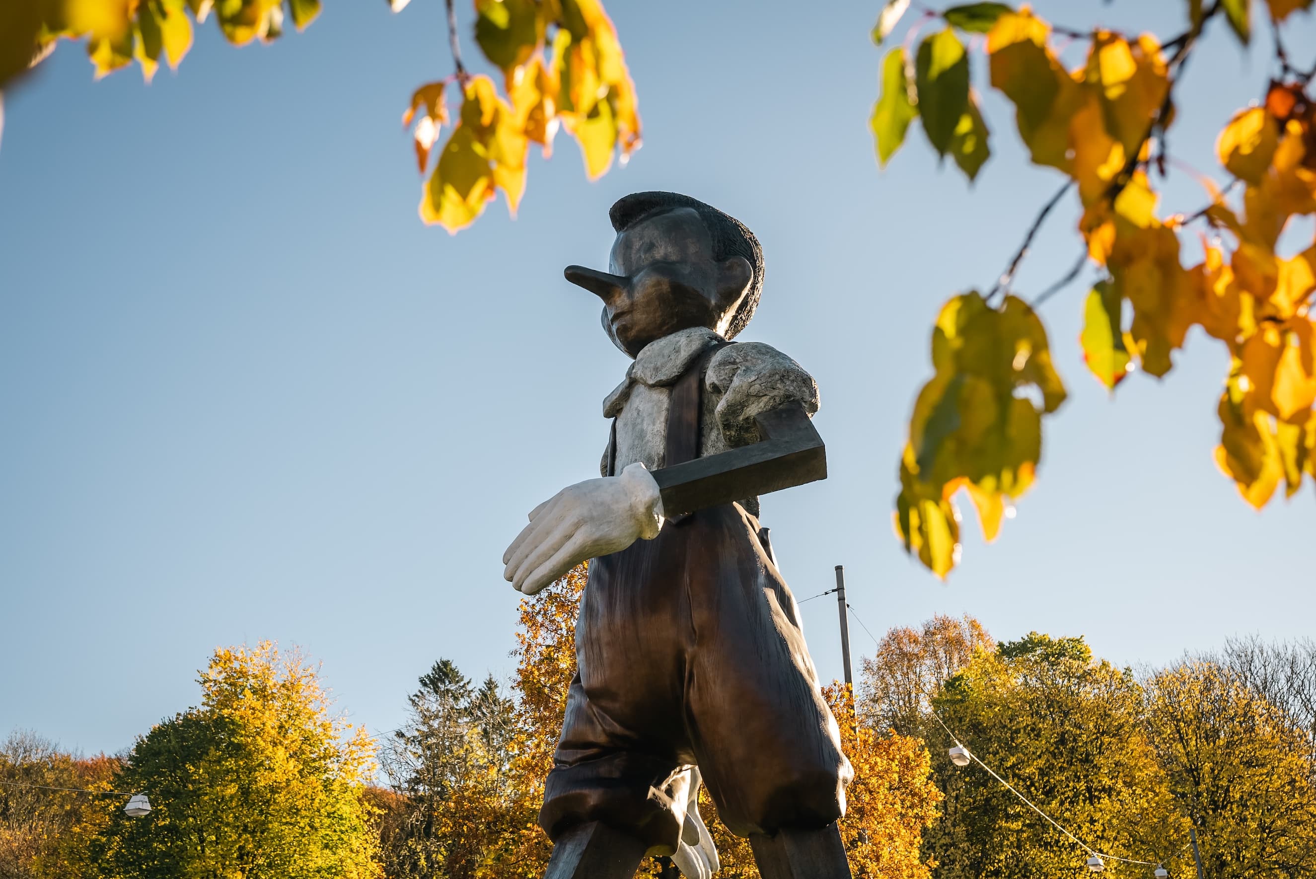 Statue of Pinocchio.