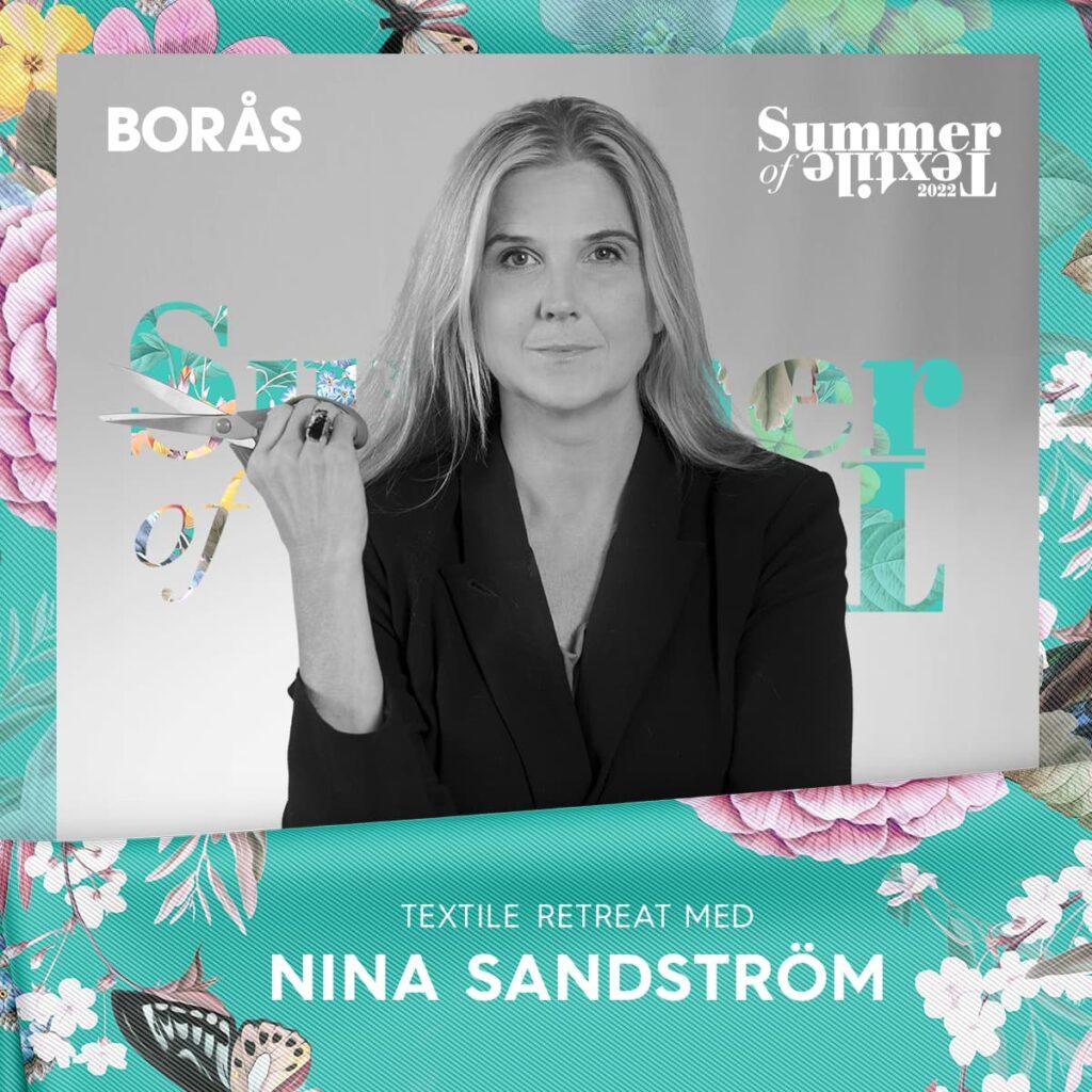 Designern Nina Sandström